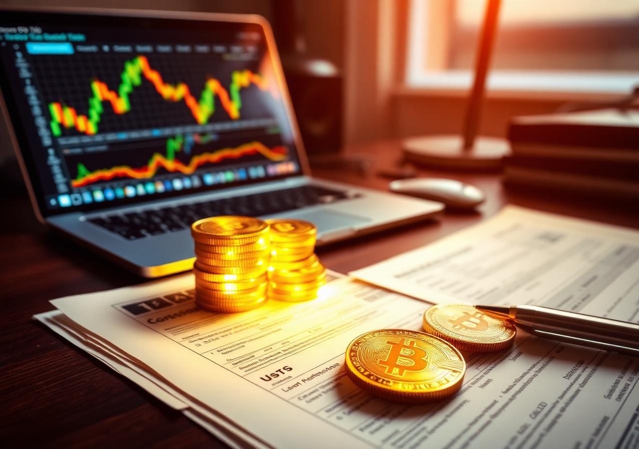 Crypto trading charts and tax forms